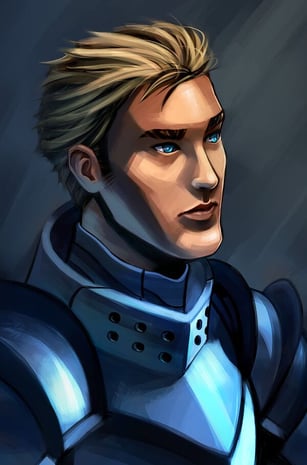 Portrait of Adolin Kholin