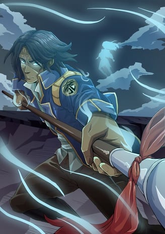 Portrait of Kaladin Stormblessed